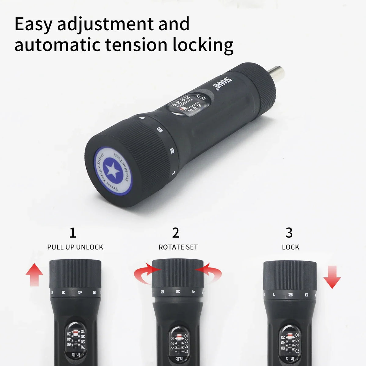YSQ-70 Torque Screwdriver with Ten Bits