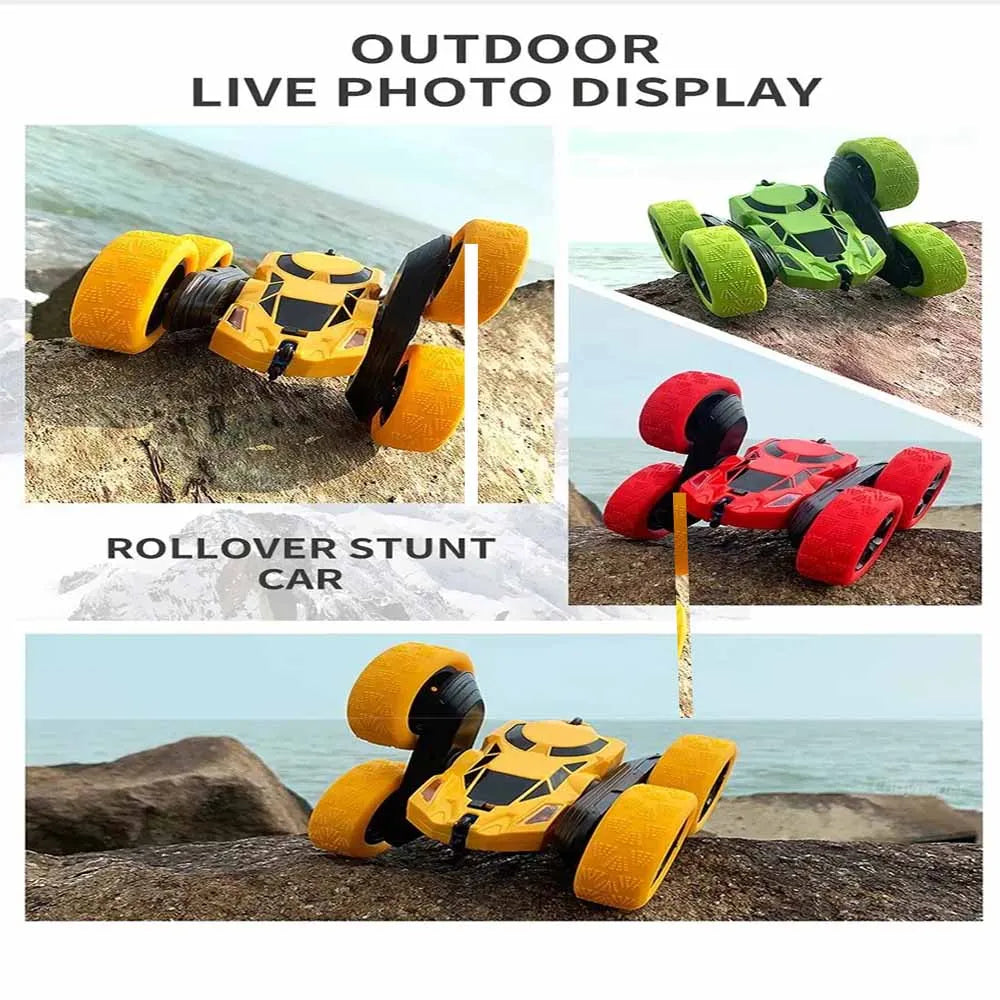 RC Stunt Car Children Double Sided Flip 2.4G Remote Control 360 Deree Rotation Off Road Drift RC Car Gifts For Kids Adults Boys 