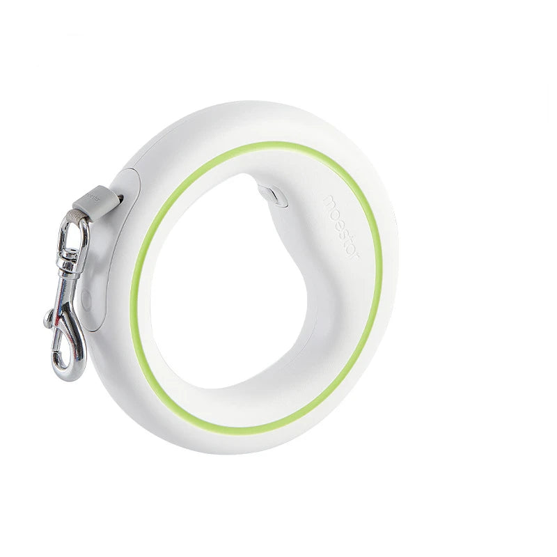 3m Retractable Dog Leash with One-Hand Brake & Anti-Slip Handle