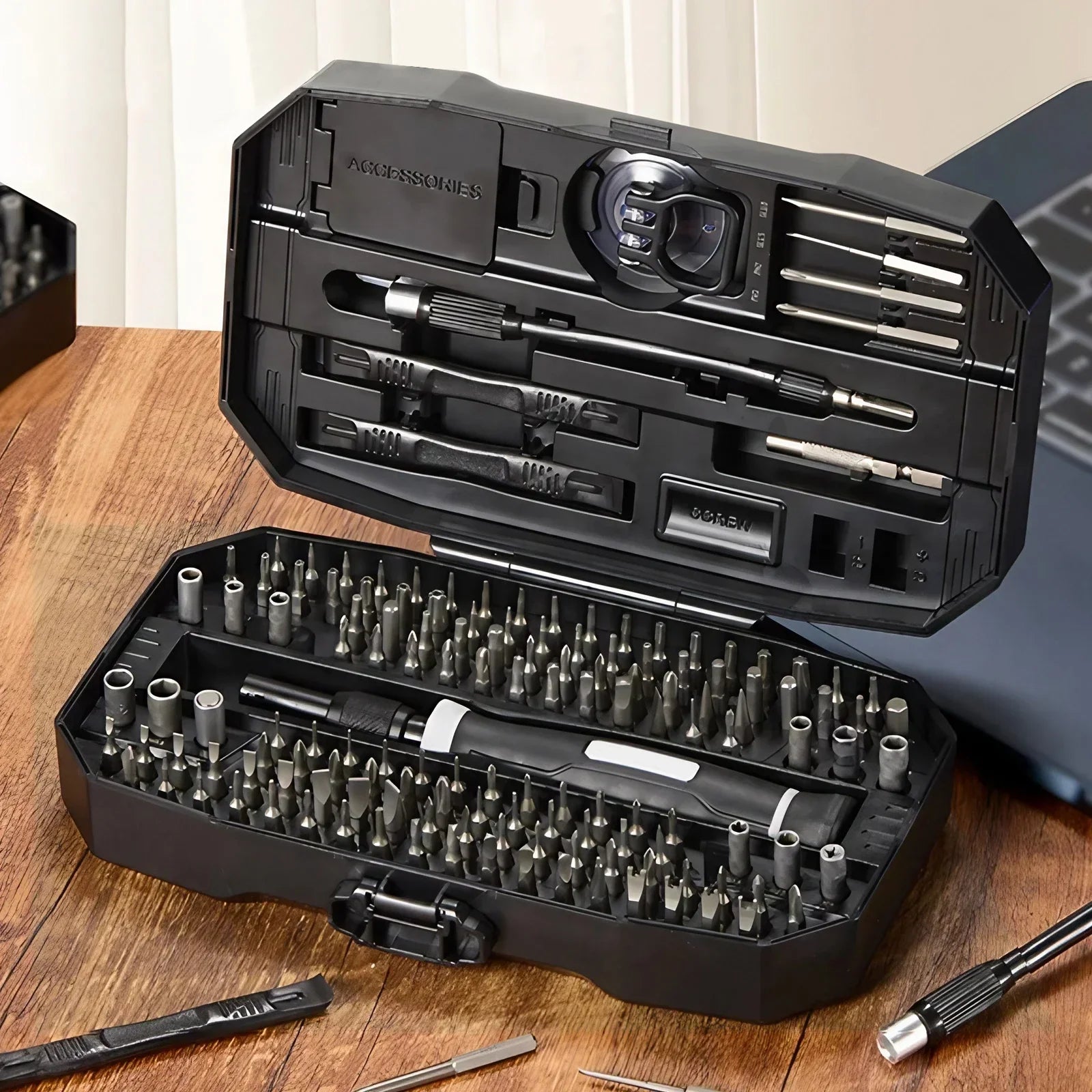 Precision Screwdriver Set, Laptop Tool Kit, 152/25 in 1 Professional Computer Screwdriver Repair Kit T5 T6 Torx Screwdriver 