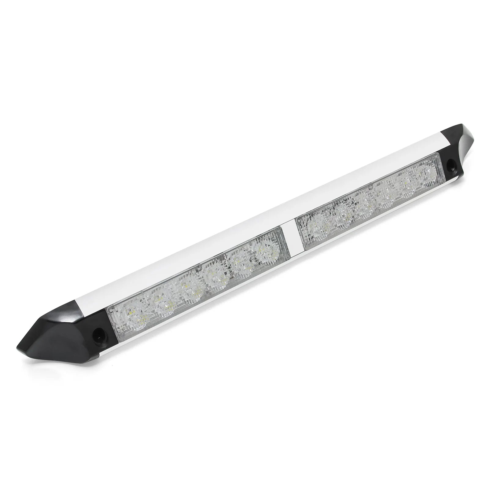 RV Camper LED Awning Light 12LED Outdoor Camping Light Bar Caravan Exterior Lamps Waterproof for Motorhome Van Travel Trailer