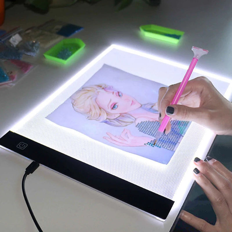USB LED Tracing Light Pad, A3/A4/A5 Options