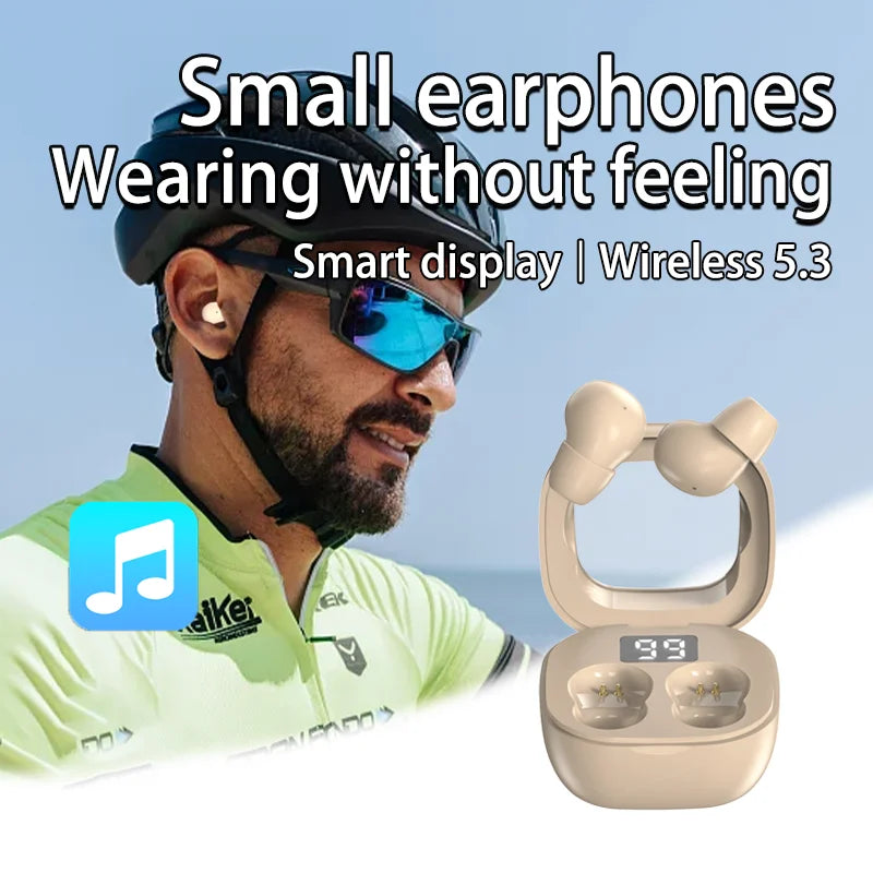 Small Wireless Bluetooth In-Ear Headphones