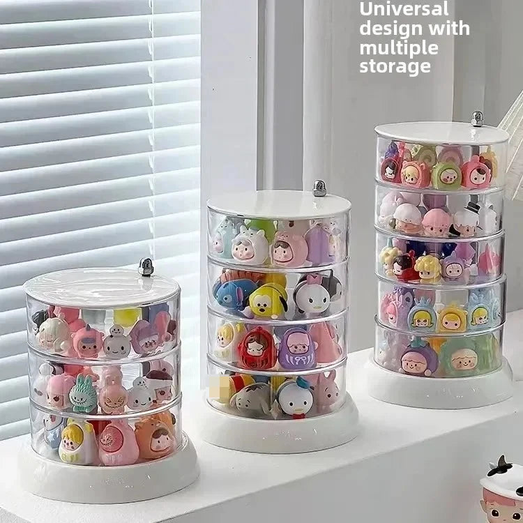 Rotating Multi-Layer Storage Box for Jewellery and Small Items