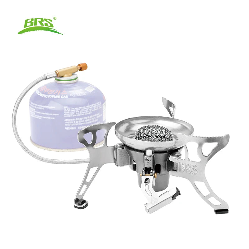BRS-15 Windproof Foldable Gas Stove with Electronic Ignition