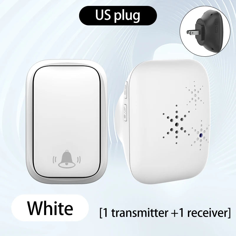 Self-Powered Wireless Doorbell with Chime Options