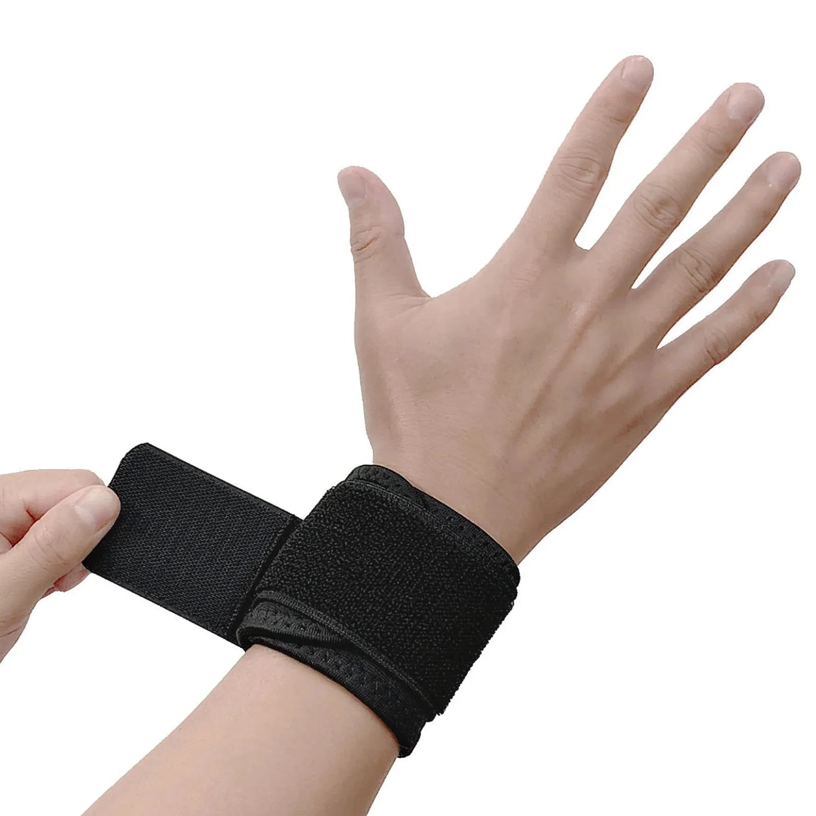 Wrist Support Brace Wrist Stabilizer Adjustable Wrist Bandages Protector Left/Right Hand Wrist Wraps Fitness Office Pain Relief 