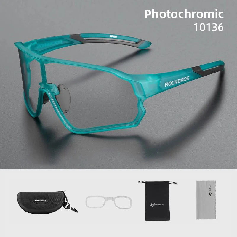 Photochromic Bike Glasses UV400 Cycling Sunglasses for Men and Women