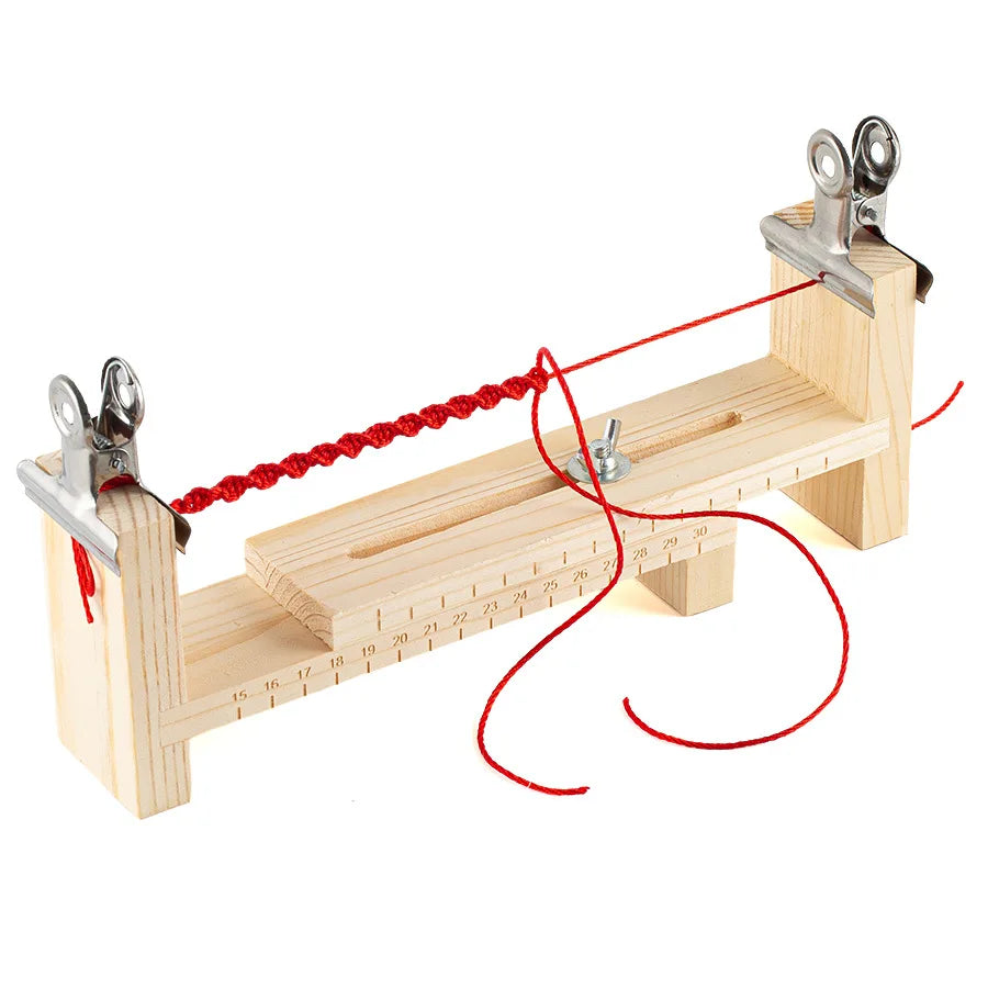 loom de tejido de pulsera y macramé