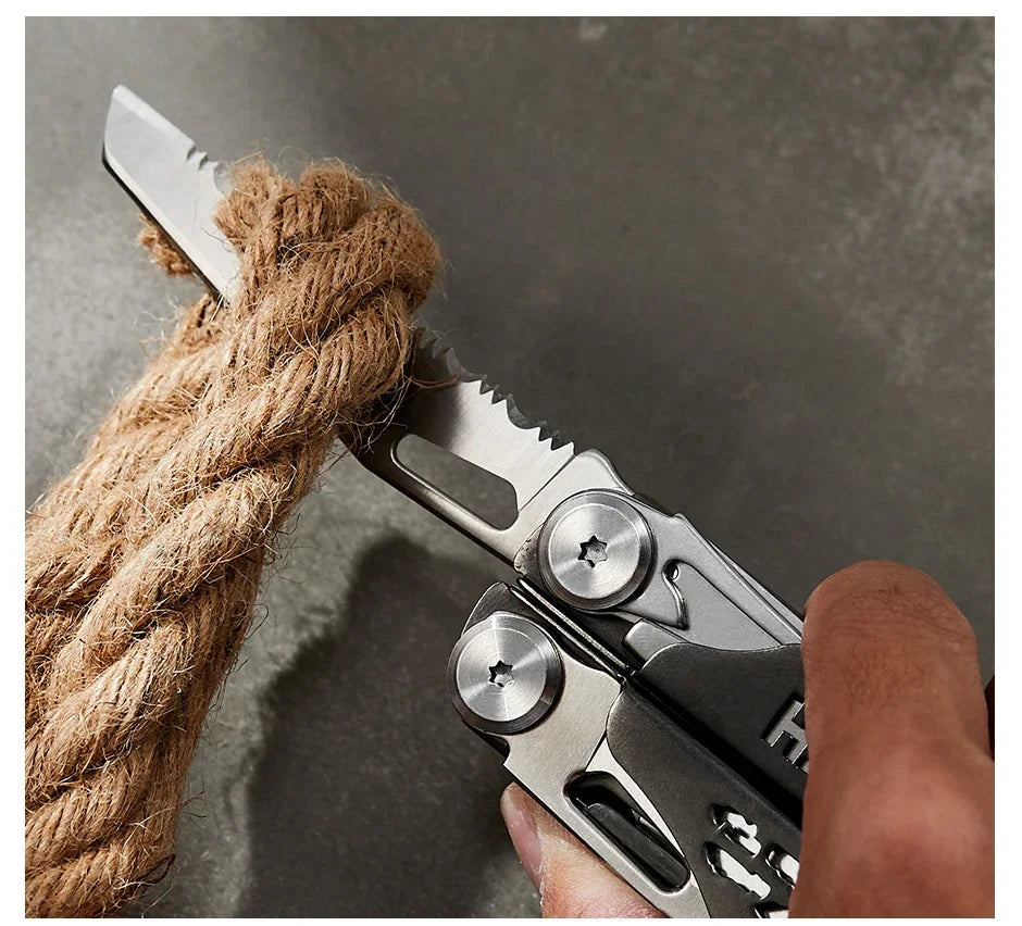 37-in-1 Folding Pliers Multitool