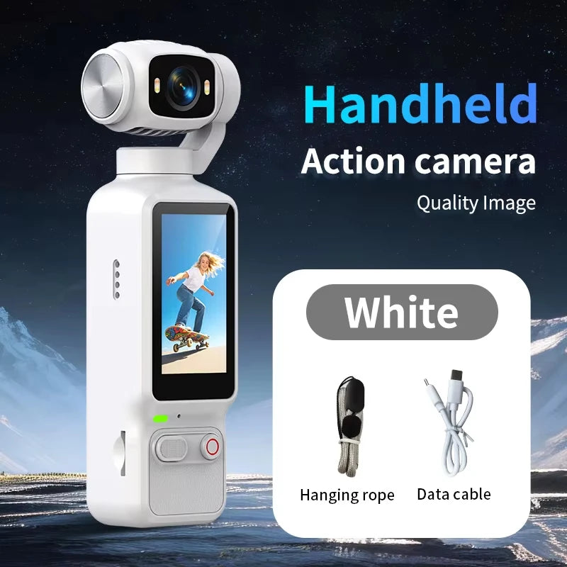Compact Camera with Adjustable Lens, Colour Options