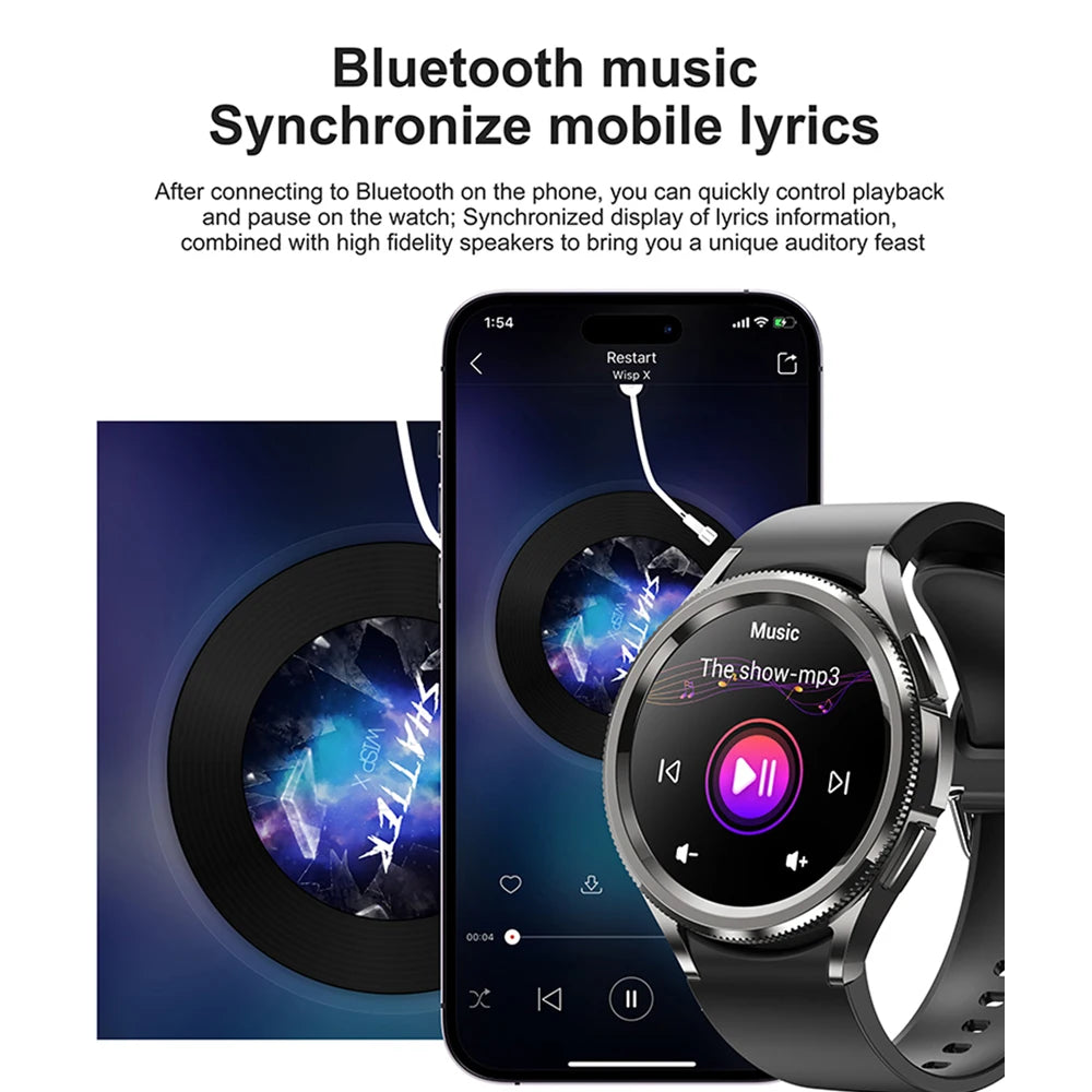 1.46-Inch Round Smartwatch with Calling Features