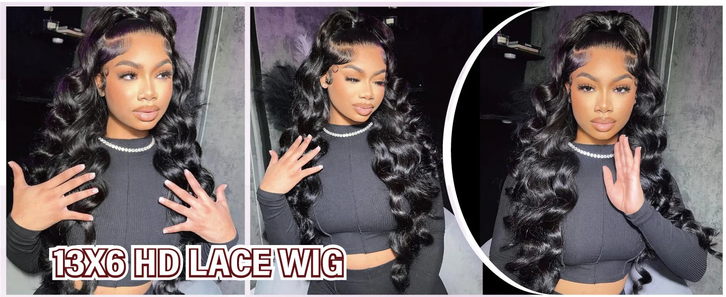 HD Lace Frontal Body Wave Wig for a Natural, Voluminous Look