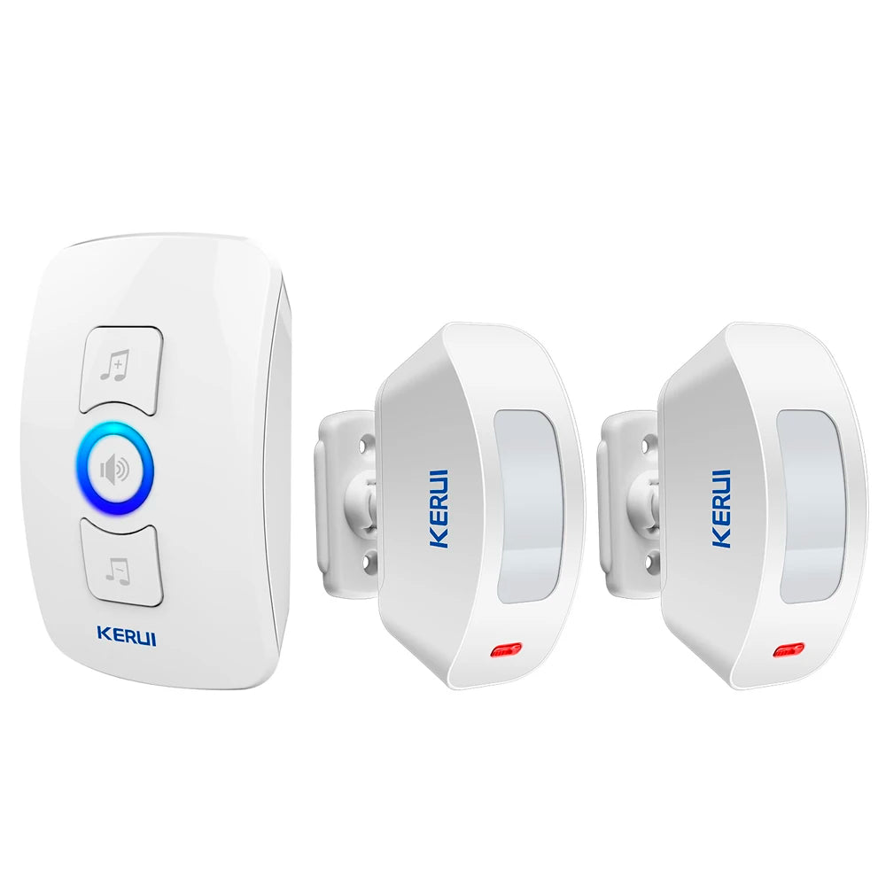 KERUI Wireless Door Sensor Doorbell with 60 Chimes, 500ft Range
