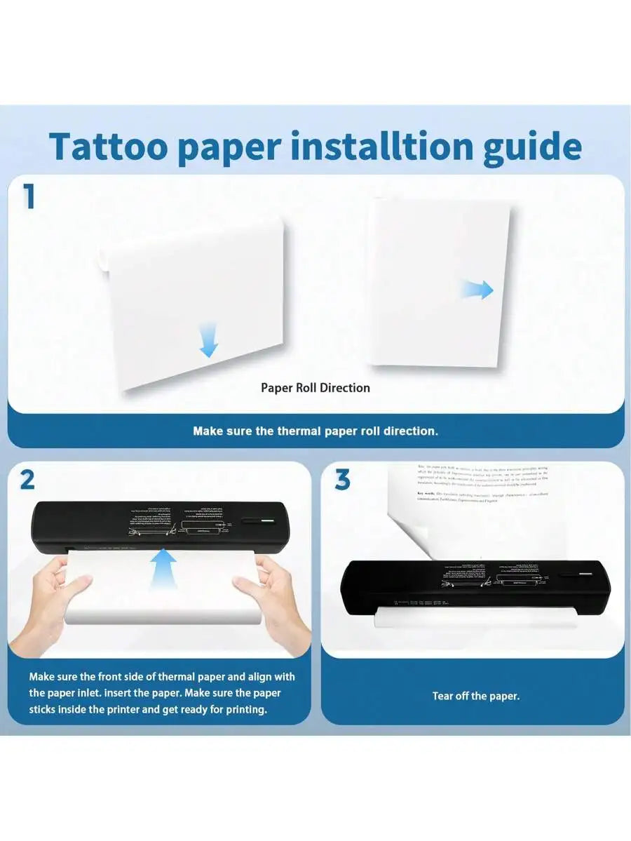 C80 Portable A4 Thermal Printer - Paper Bundles