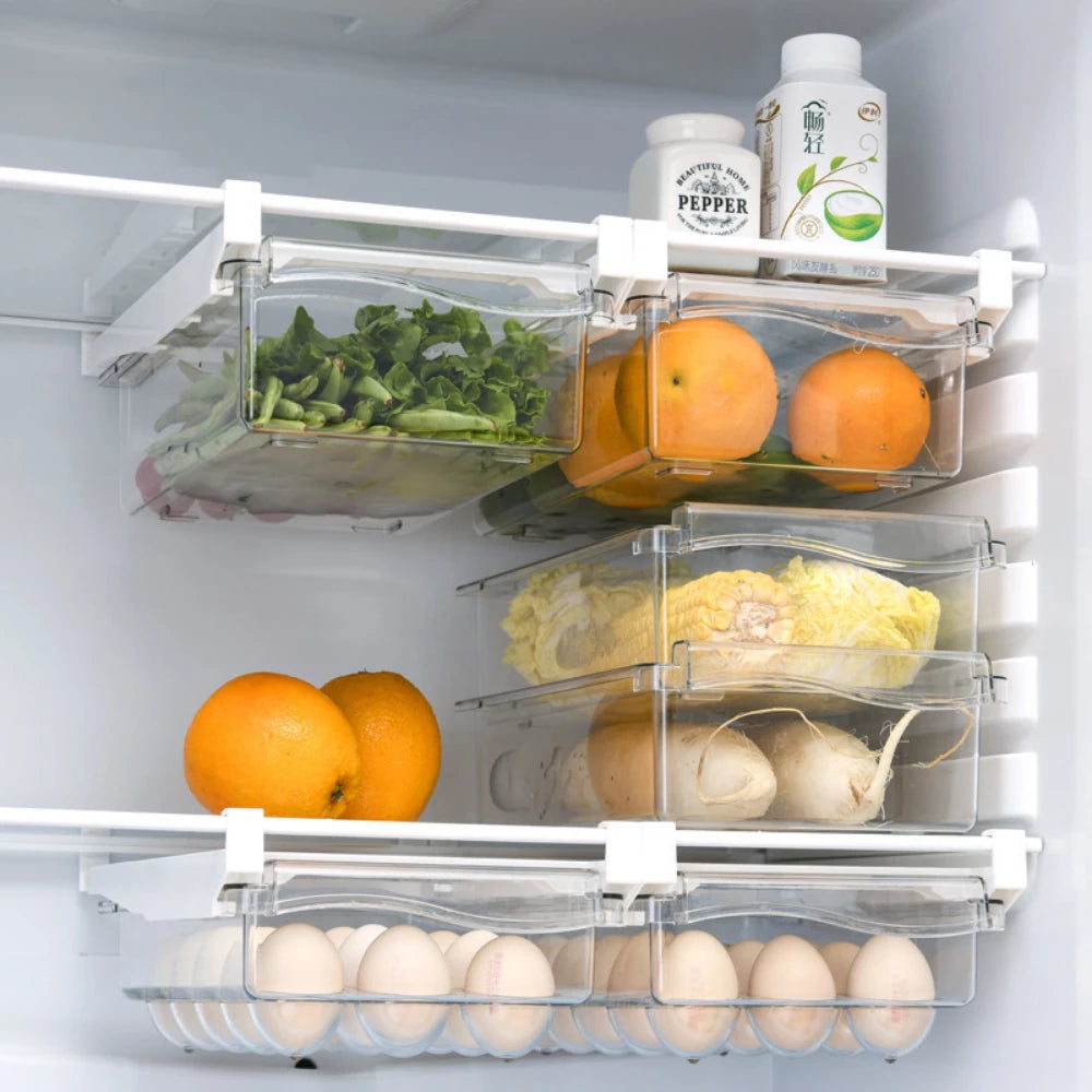 Under-Shelf Fridge Drawer, Egg or Produce Style