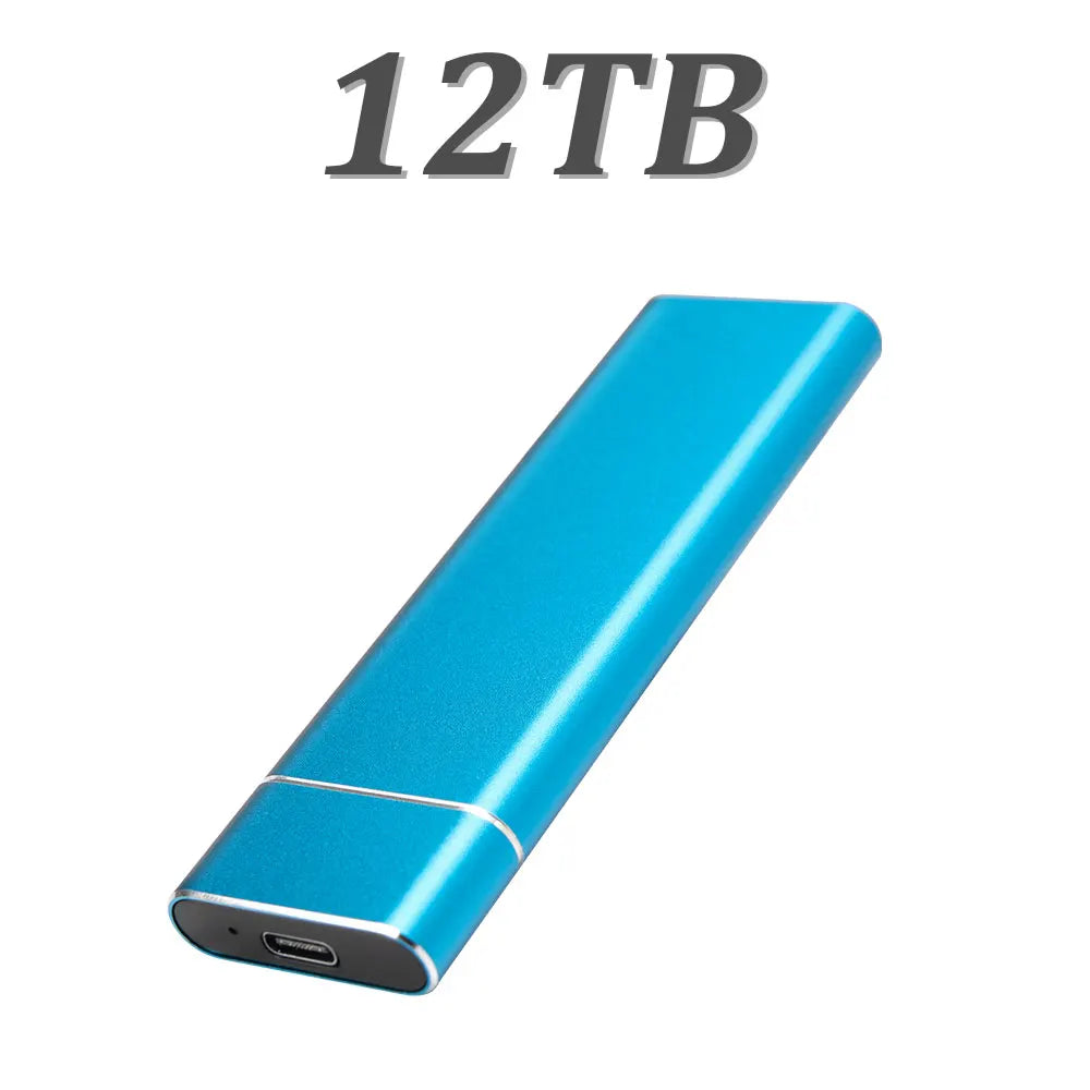 High-speed USB 3.1 portable SSD 2TB external solid state drive 1TB 4TB original large capacity for PC laptop Mac mobile phone ta
