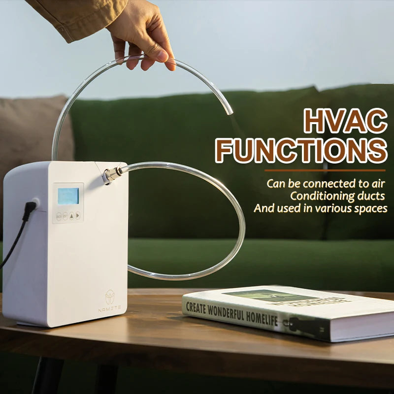 Smart Aroma Diffuser with App, Bluetooth Control and Quiet Mist