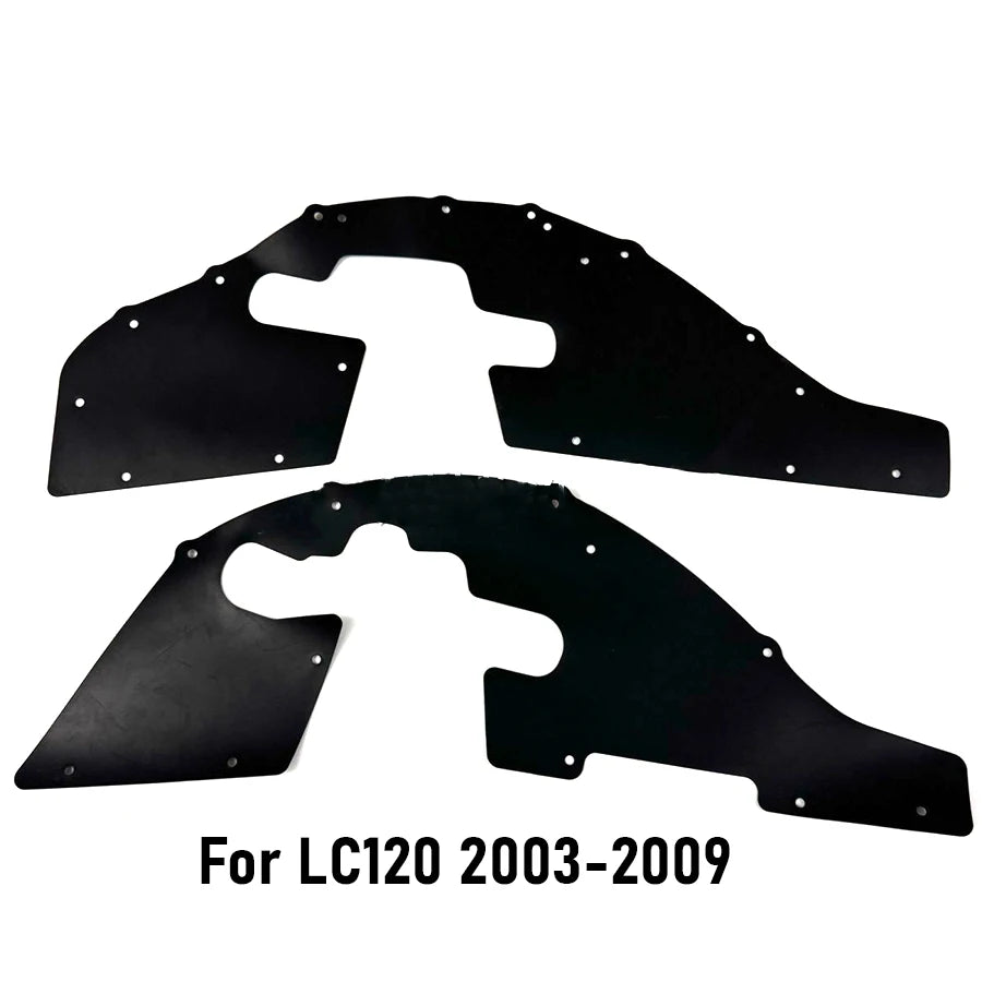 2Pcs Front Mud Flaps Splash Guards Mudflaps Fender Liners Shield Apron SealFor Toyota Land Cruiser Prado LC95 LC120 LC150