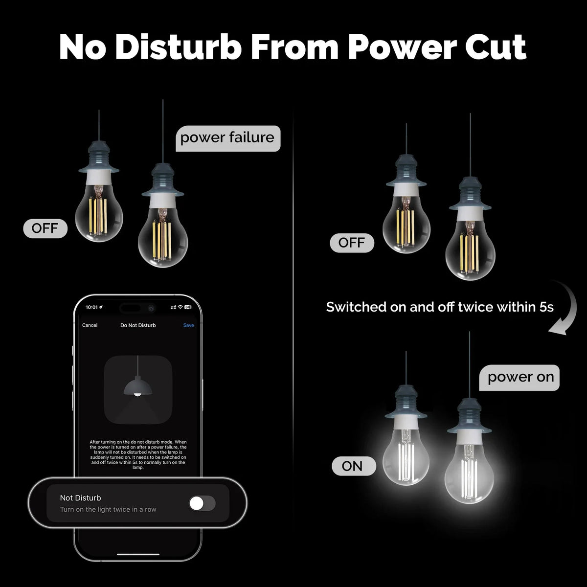 E27 Zigbee Smart Filament Bulb