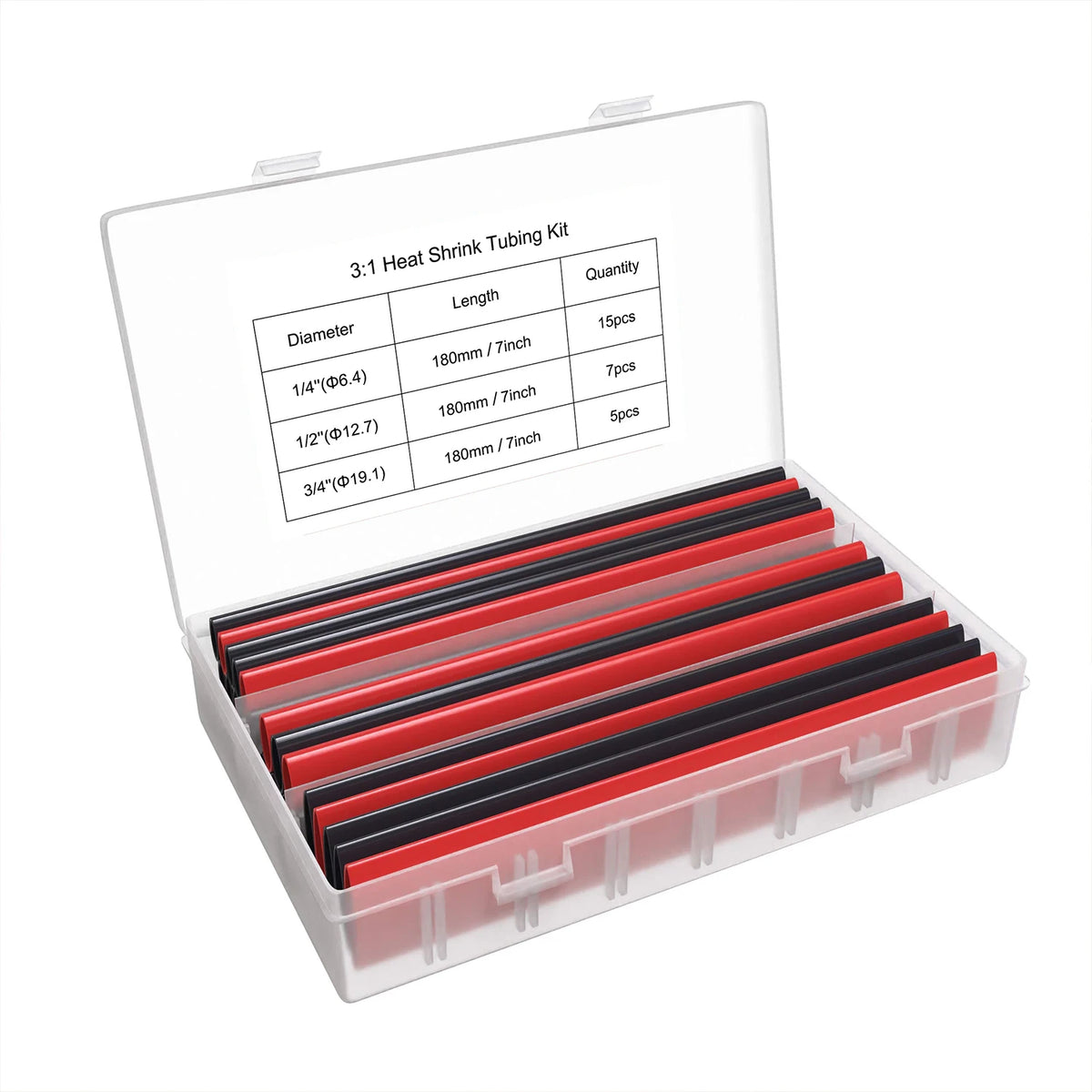 Adhesive-Lined Heat-Shrink Tubing Assortment