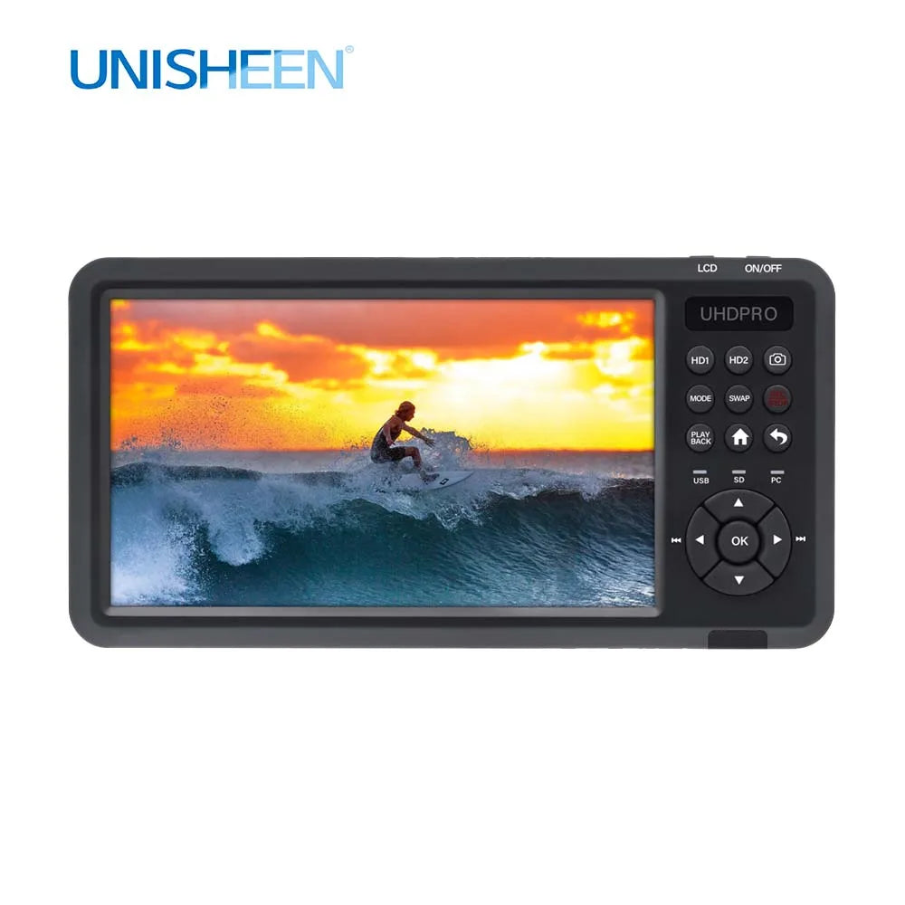 UNISHEEN HD Video Capture Box 2 Channel HDMI Picture-in-Picture Video Recorder with Screen MP4 Support SD Card U Disk Storage 10