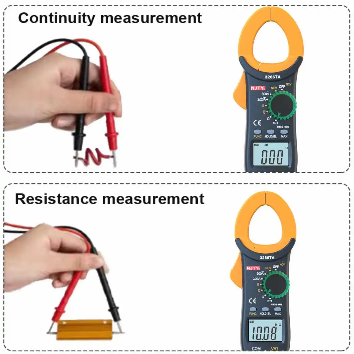 3266TA Auto-Ranging Digital Clamp Meter
