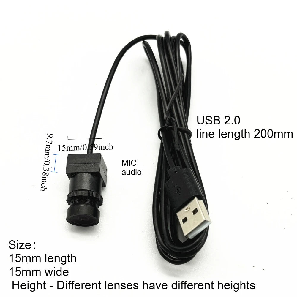 Fotocamera video USB Mini Tipo-C 1080P per Android