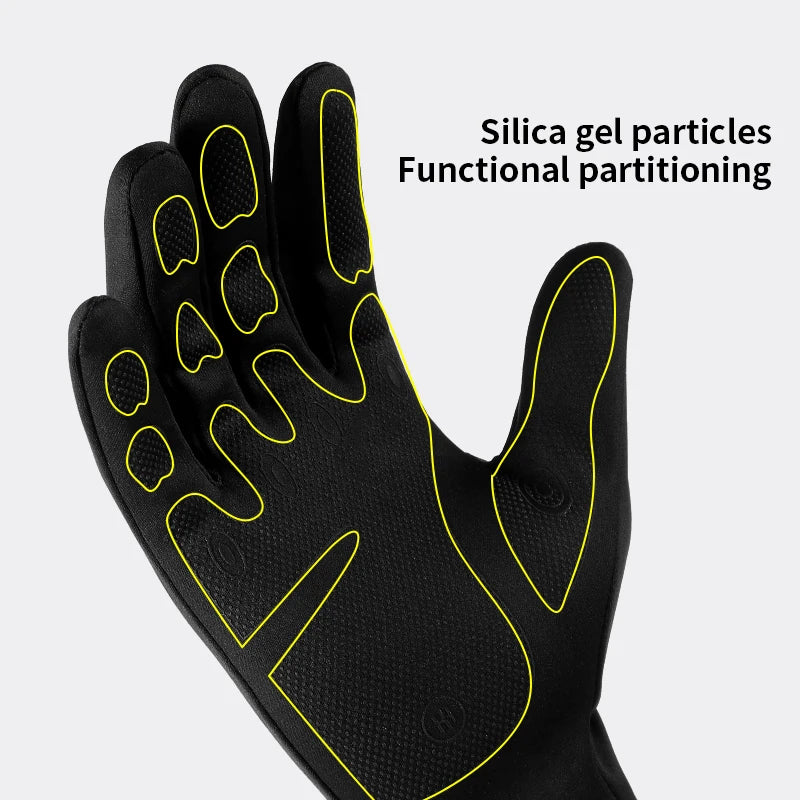 Guanti da ciclismo touchscreen per tempo freddo