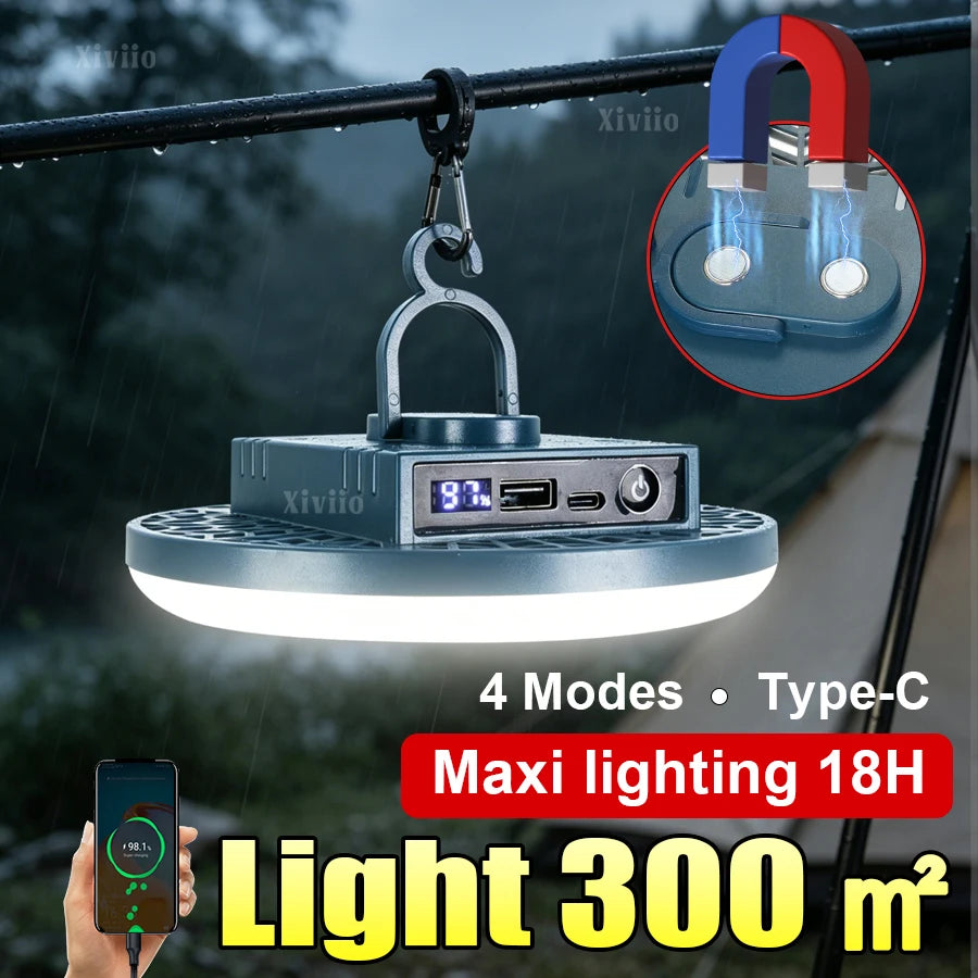 Draagbare LED Kampeerlamp Opties