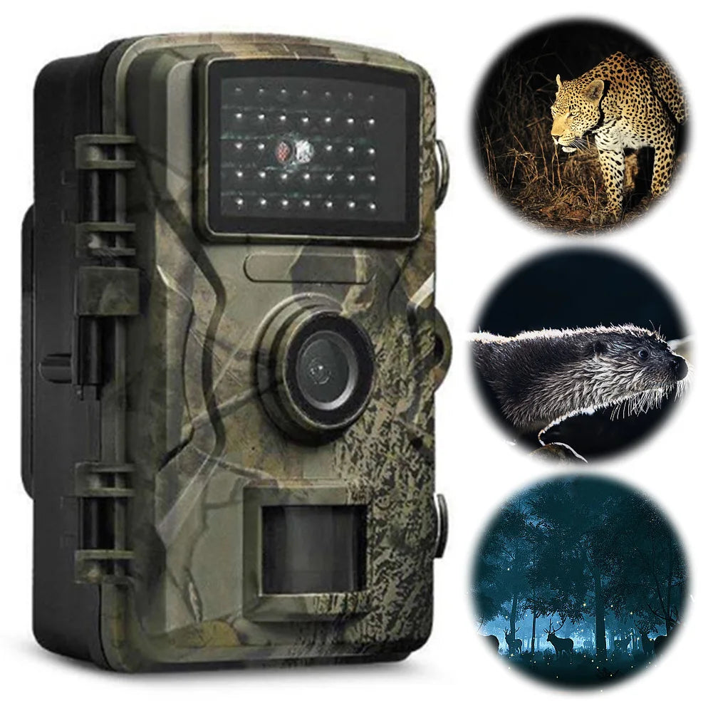 Waterproof Trail Camera with Infrared Night Vision and Motion Detection