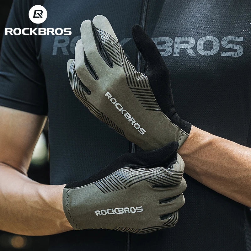Breathable Cycling Gloves with Touchscreen Grip for Road & MTB