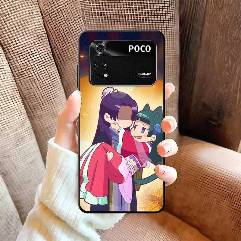 Blødt mønstret telefoncover til Xiaomi Poco og Redmi