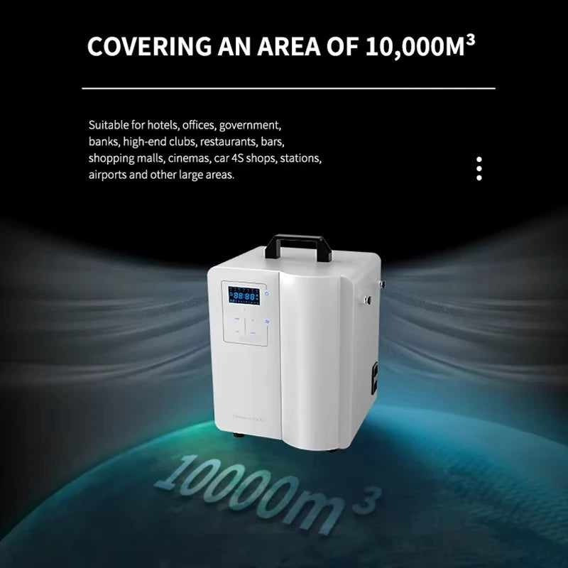 Smart HVAC Aroma Diffuser 10000m³ Dækning Bluetooth Kontrol