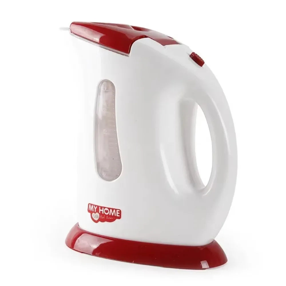 Mini Pretend Play Kitchen Appliance Toy Set, Red
