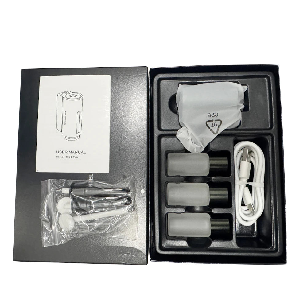 Car Electric Air Diffuser Aroma Car Air Vent Humidifier Mist Aromatherapy Car Air Freshener For Removing Odors Car Accessories 