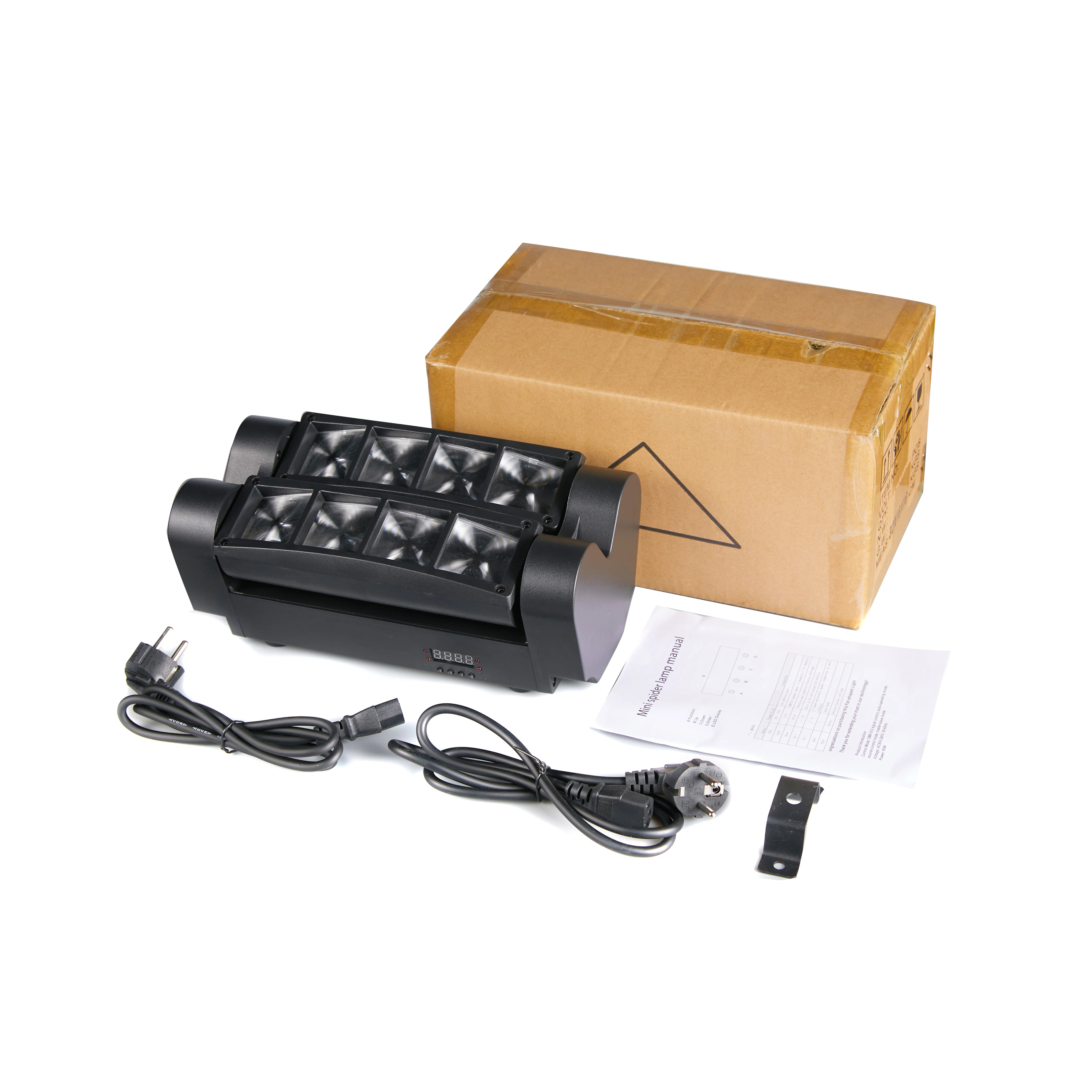 Pokretna glava DJ svjetla LED Spider 80W RGBW svjetlo za scenske efekte