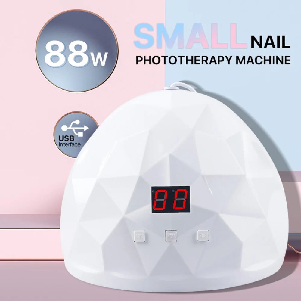 UV LED Gel Nail Lamp with Three Timers
