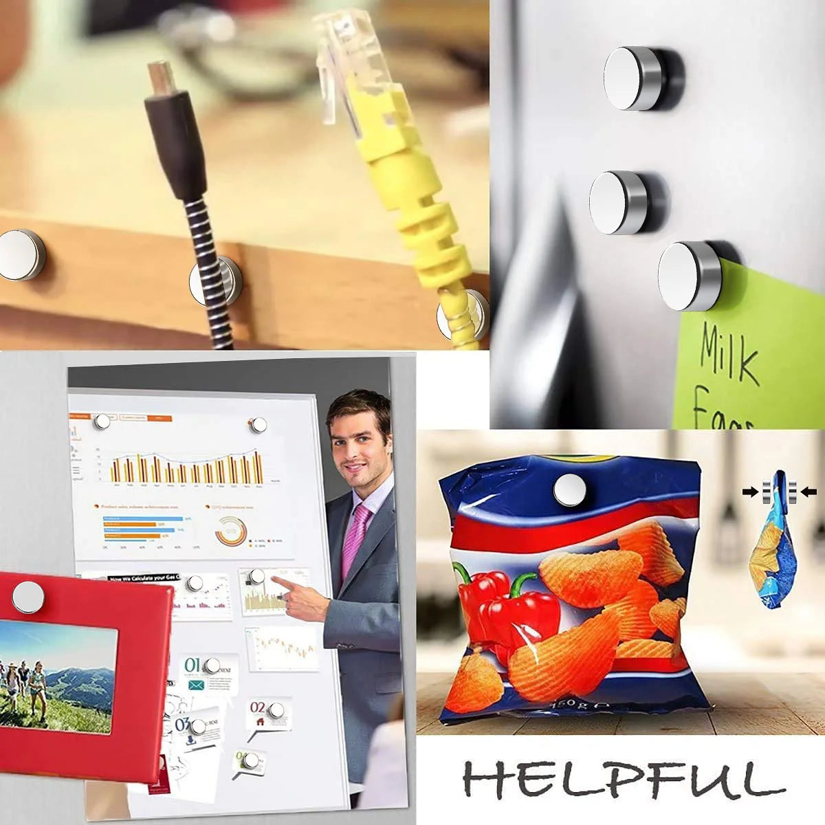 Veľmi silné magnety pevné kotúčové magnety pre chladničku, budovu, vzdelávanie, DIY, remeslá, 4x3 5x2 5x3 6x3 8x2 10x2 10x3
