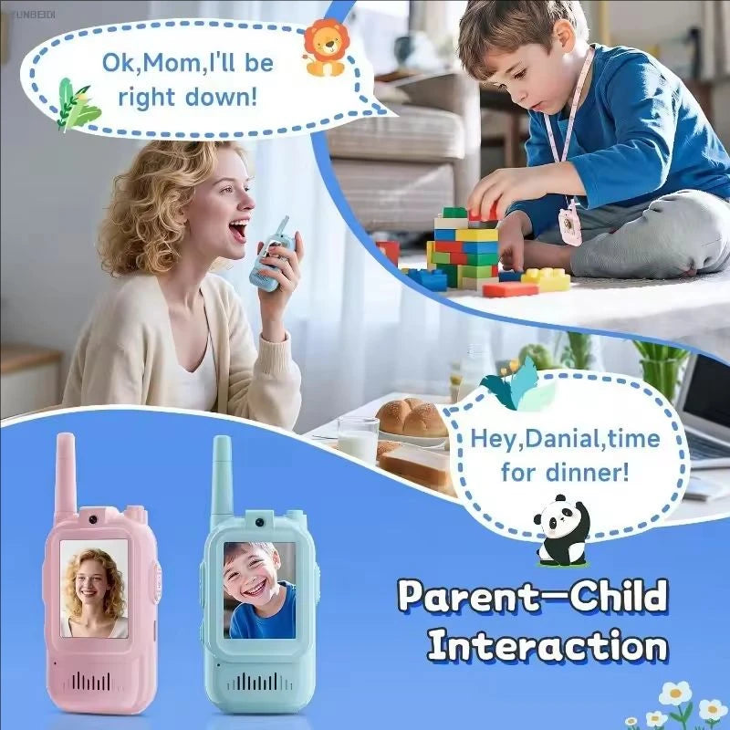 Kids Video Walkie-Talkies with 2-Inch Screens