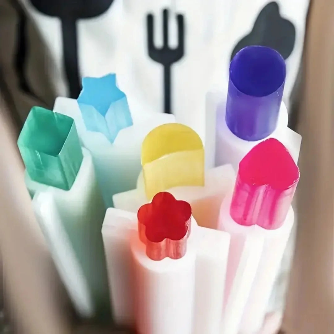 Silicone Tube Soap Mould — Shape Options