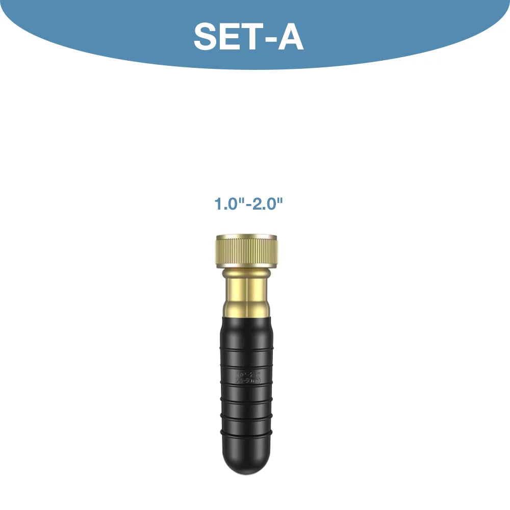Rubber Drain Cleaning Bladder - Size Options