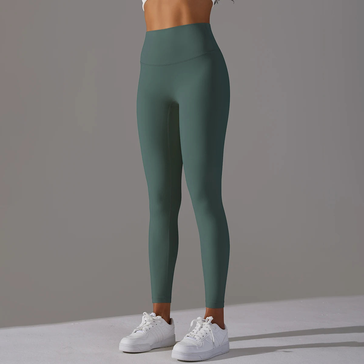 Damens High-Waist Stretch-Leggings