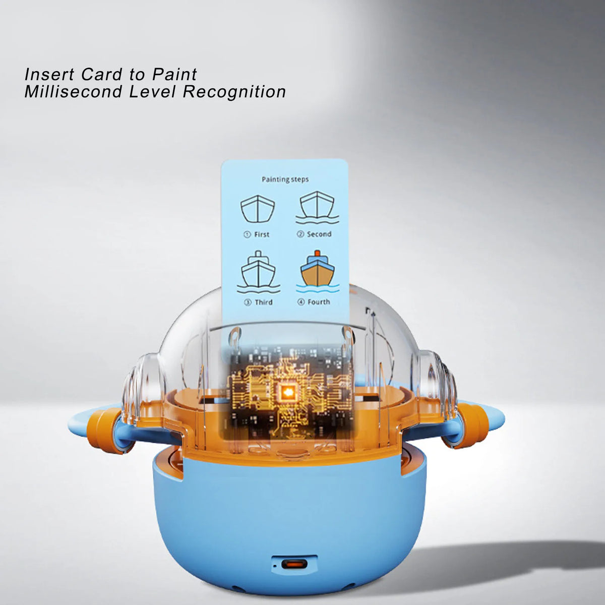 Children's Drawing Robot with Activity Cards