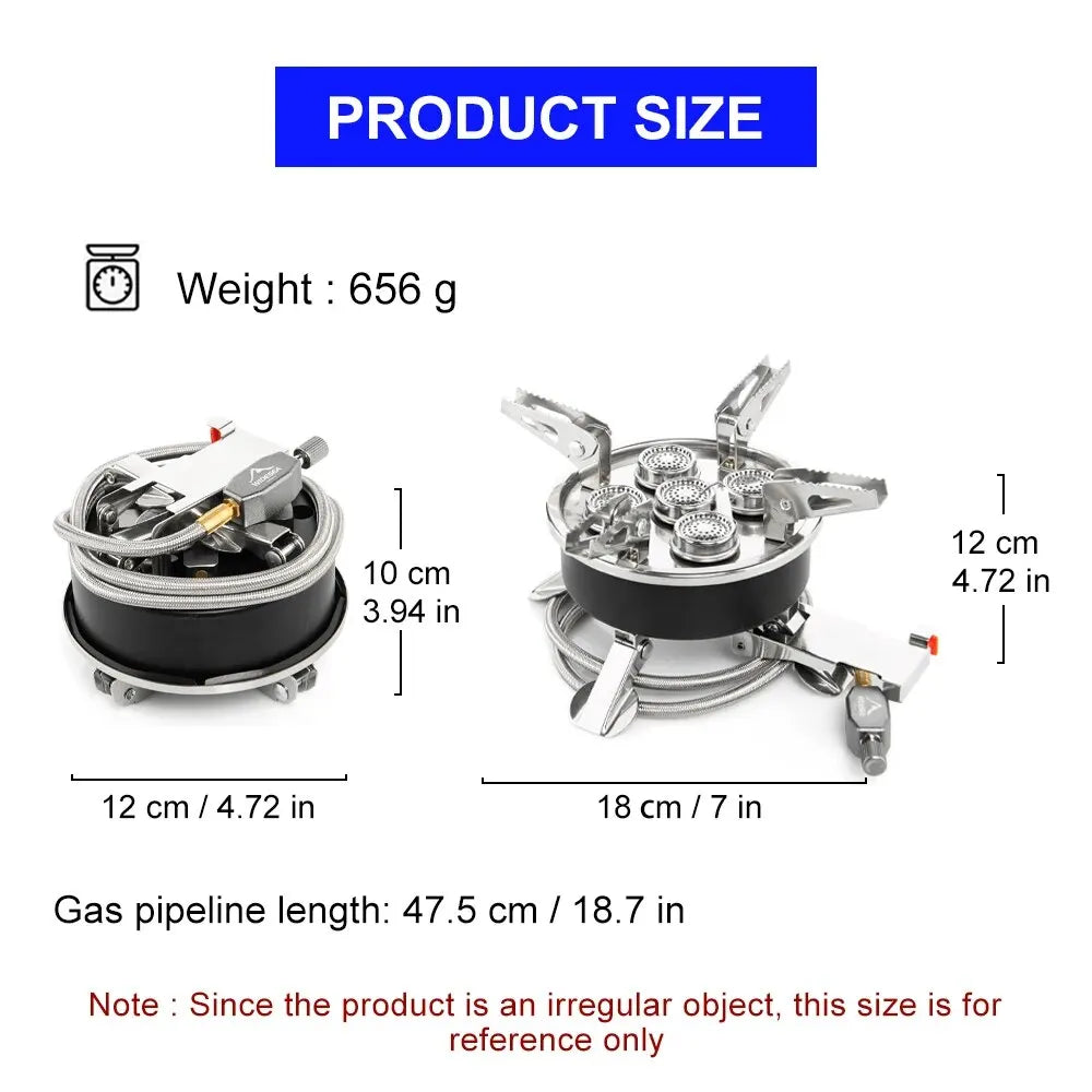 Portable Camping Gas Stove 8800W