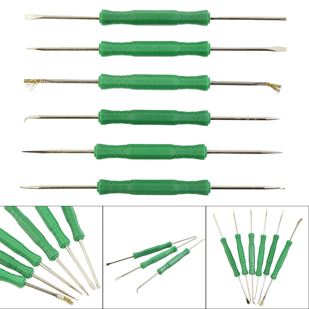 Six-Piece PCB Soldering Assistance Tool Set