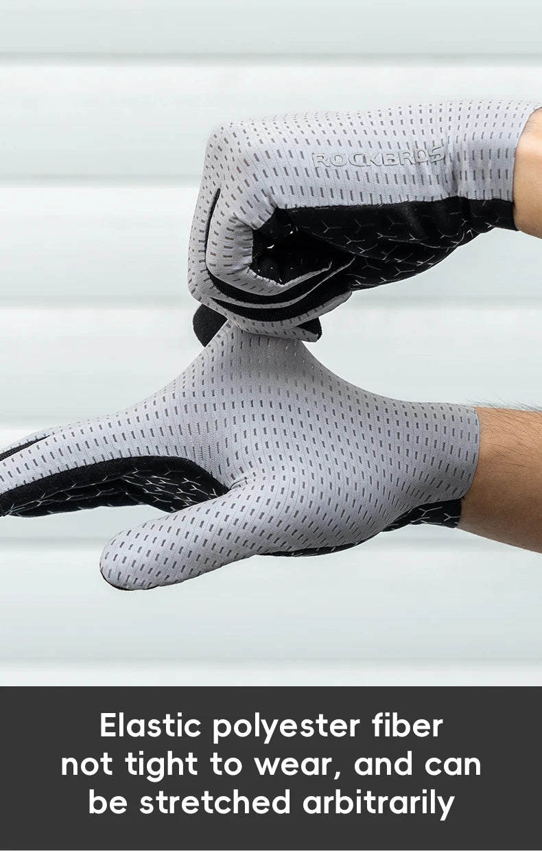 Breathable Touch Screen Cycling Gloves for Men and Women