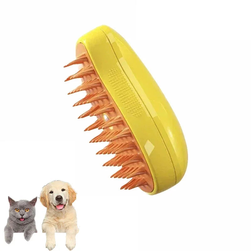 Cat Dog Steamy Brush Steam Brush Electric Sprayer for Massage Pet Grooming tool Shedding 3 in 1 Electric Sprays Massage Combs 