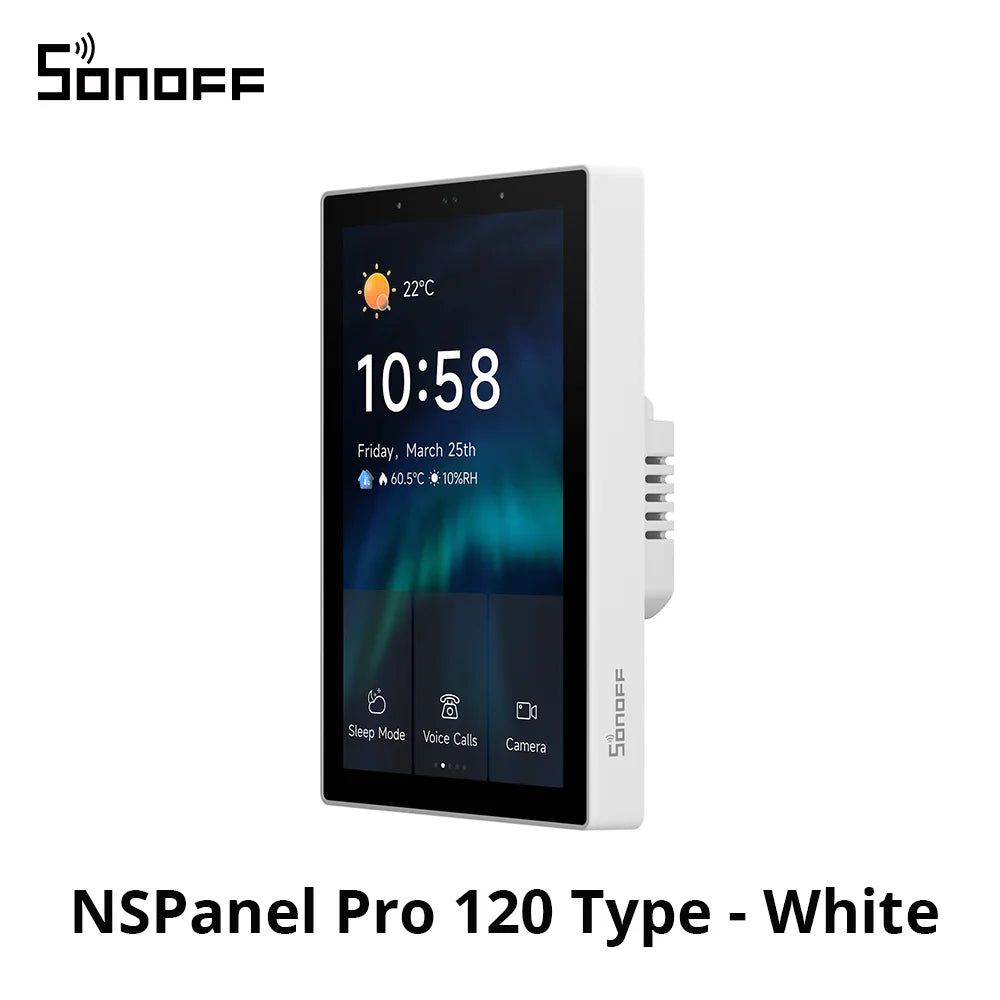Painel de controlo doméstico inteligente SONOFF NSPanel Pro 120
