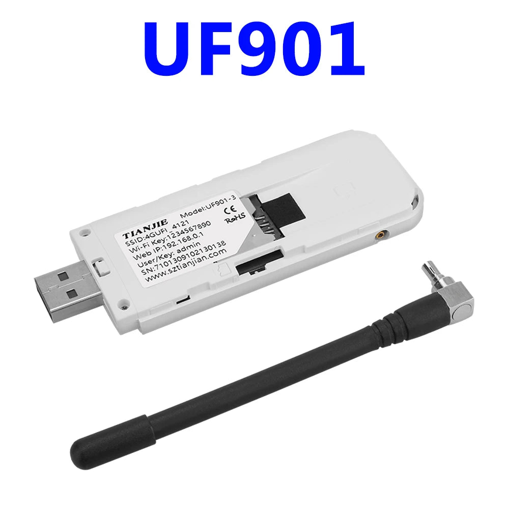 Portable 4G LTE WiFi Router USB Hotspot Modem